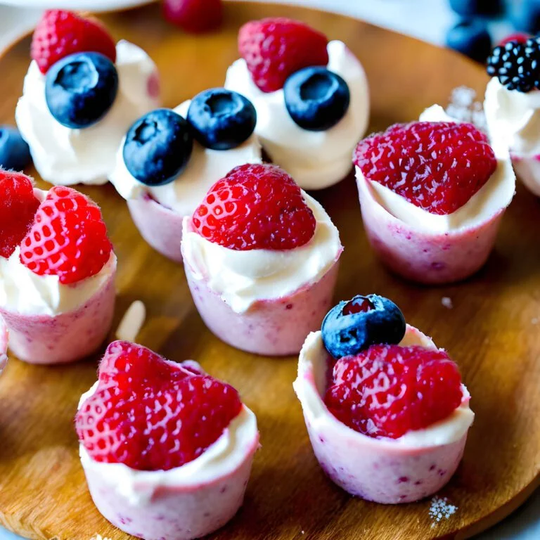 Frozen-Yogurt-Berry-Bites