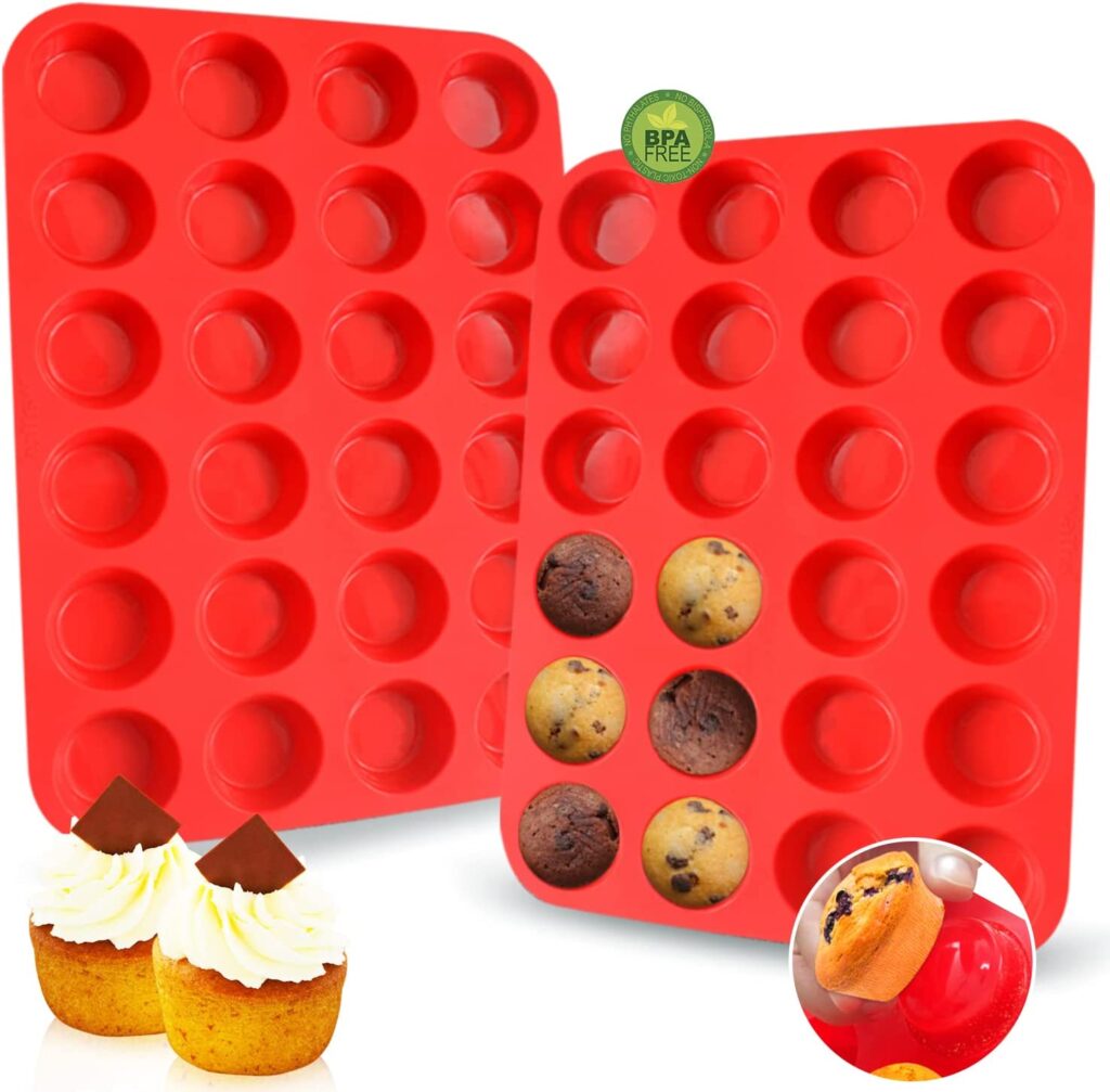 Mini-Silicone-Cupcake- Pans
