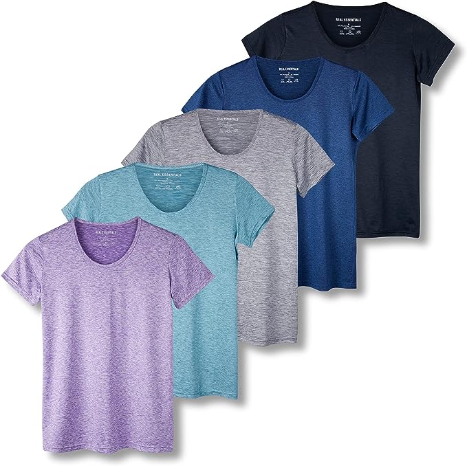 Fit-tech-Womens-Plus- size-short-sleeve-shirts