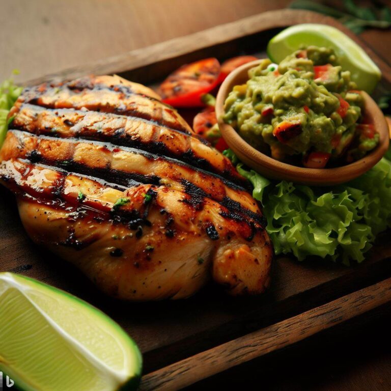 Grilled Chicken with Avocado Salsa 1 | eat move healthy Grilled-Chicken-with-Avocado-salsa