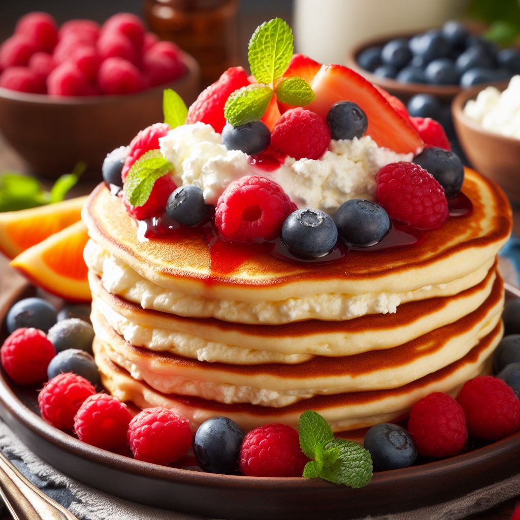 Cottage-Cheese-Pancakes
