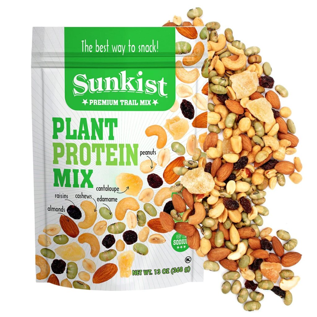 Pre and Post Workout for Results 8 | eat move healthy Sunkist-Plant-Protein- Trail-mix - seed-and-nuts