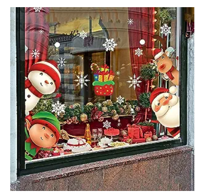 Christmas-Window-Cling-Stickers