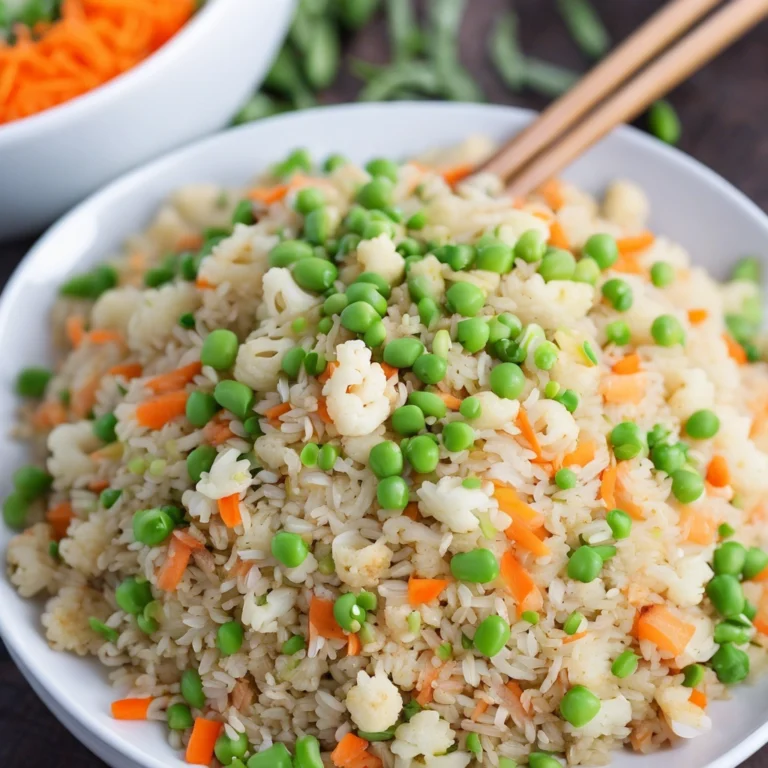 Low-Carb Sugar-Free Sesame Cauliflower 3 | eat move healthy cauliflower-fried-rice