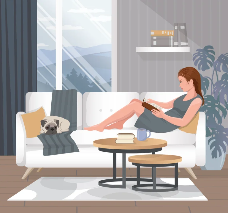 Mastering Wellness 5 | Healthy Living for Women Over 50 | Nutrition, Fitness & Wellness woman, reading, living room-7202209.jpg