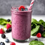 Spinach-Mixed-Berry-Smoothie