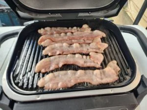 Best Woodfire Grill Smoker Ninja 5 | Healthy Living for Women Over 50 | Nutrition, Fitness & Wellness Bacon-Ninja-woodfire-grill