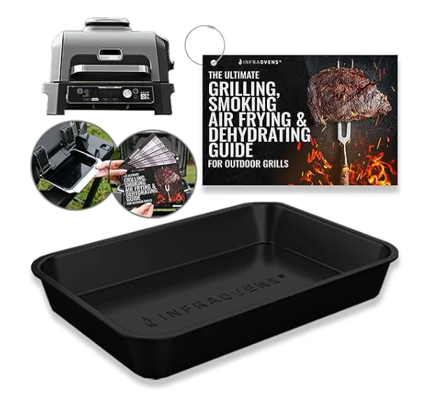 Best Woodfire Grill Smoker Ninja 9 | Healthy Living for Women Over 50 | Nutrition, Fitness & Wellness Ninja Woodfire Drip liner
