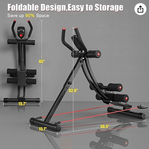 Ab workout machine