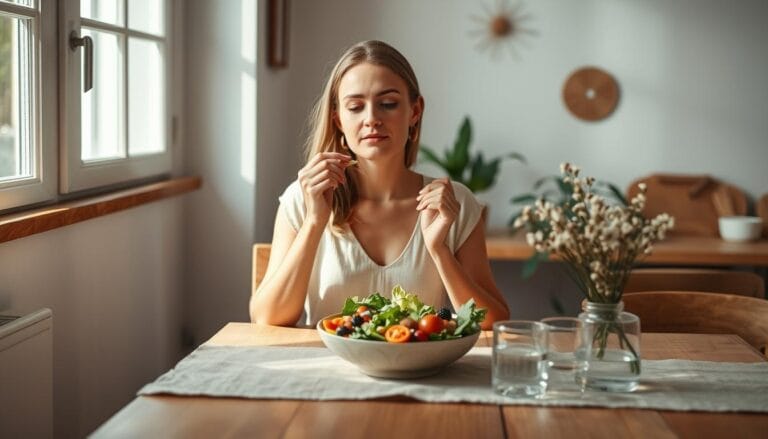 8-positive-body-mindful-eating-tips- how-to-stop- overeating-listen-to- your-body-cues
