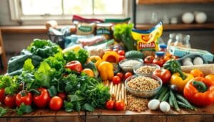 Mediterranean Buddha Bowl 40 | eat move healthy Build-a-Budget-Friendly-Healthy- -Grocery-List-cheap healthy-grocery-list- budget-clean-eating-