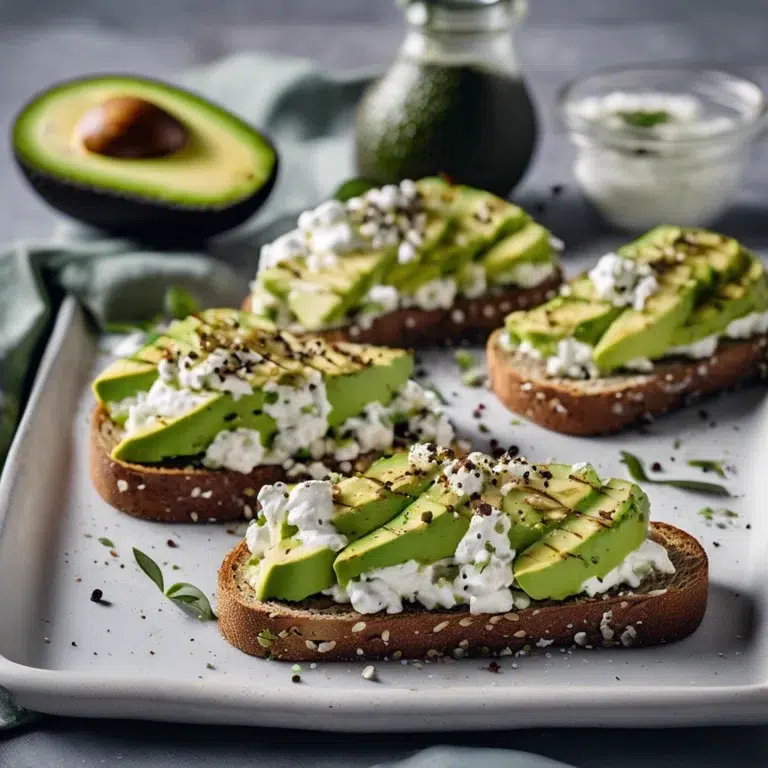 Avocado-Cottage-Cheese-Toast