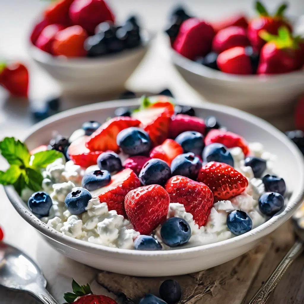 Cottage-Cheese-Berry- Bowl