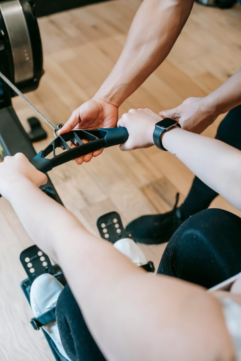 Top 10 Exercises for Weight Loss 9 | eat move healthy rowing-machine-exercise.