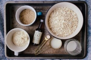 Overnight Oats with Berries and Almonds 1 | eat move healthy Oats