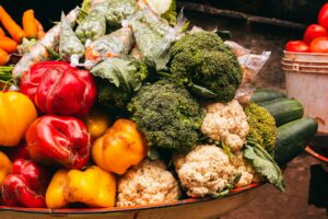 Free stock photo of colorful vegetables