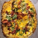Cauliflower-Crust-Breakfast-Pizza