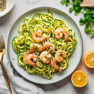 garlic-butter-shrimp- zoodles