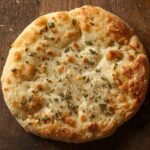 Low-Carb Flatbread Parm and herbs