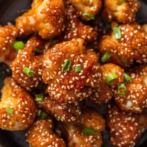 Sesame Cauliflower “Chicken”