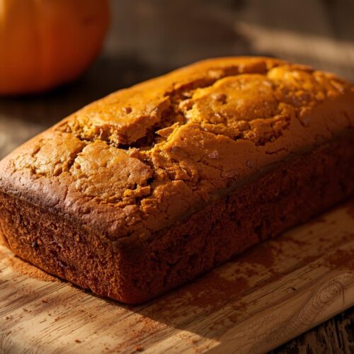 Sugar-Free Pumpkin Bread Loaf