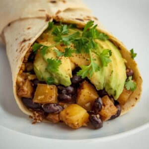 Healthy Breakfast Burrito Recipe 3 | eat move healthy Vegan-Healthy-Breakfast-Burrito