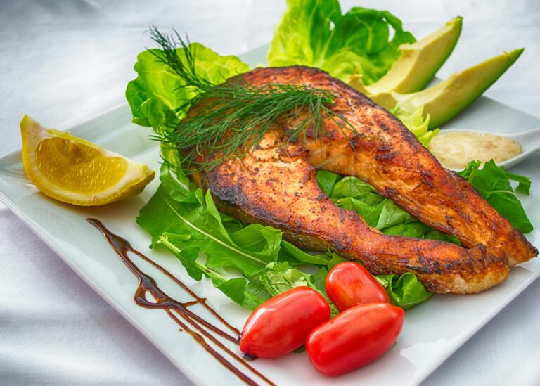 grilled-salmon- vegetables