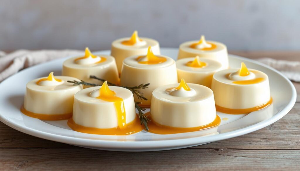 creamy puddings and custards