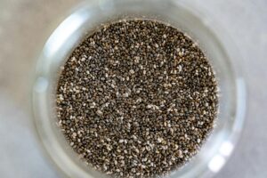 Creamy Vanilla Chia Pudding 2 | eat move healthy chia-seeds-in-a-glass-jar