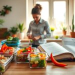 New Year meal prep, healthy meal prep January