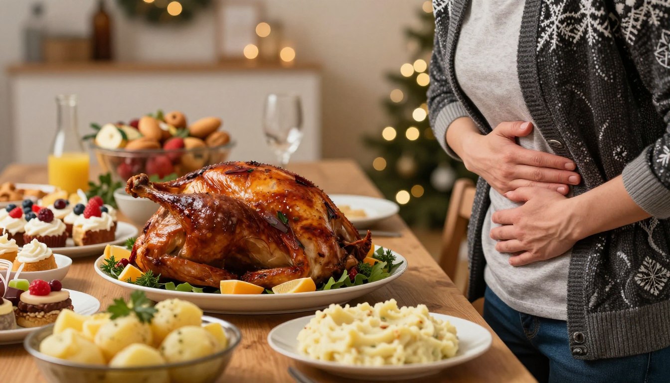 holiday bloating, reduce bloating fast