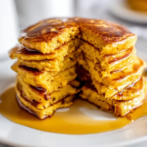 Pumpkin-Cottage-Cheese-Pancakes